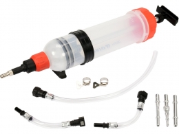 ODSYSARKA RĘCZNA DO PŁYNÓW EKSPLOATACYJNYCH1,5 L Z 6 ADAPTERAMI